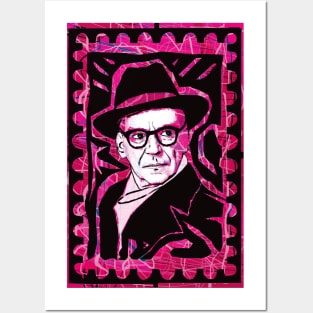 Ivo Andrić in Pink Posters and Art